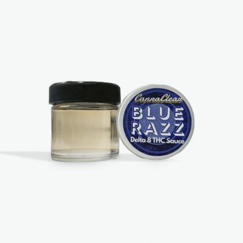 Bulk Delta 8 THC Distillate – Terpene Infused | 50 Strains – 28 Grams, Blue Razzberry -  | CannaClear