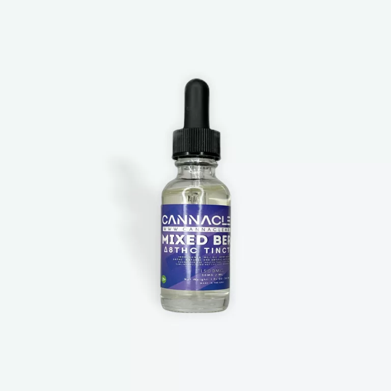 Mixed Berry Delta-8 THC Tincture 1500mg - CannaClear.com