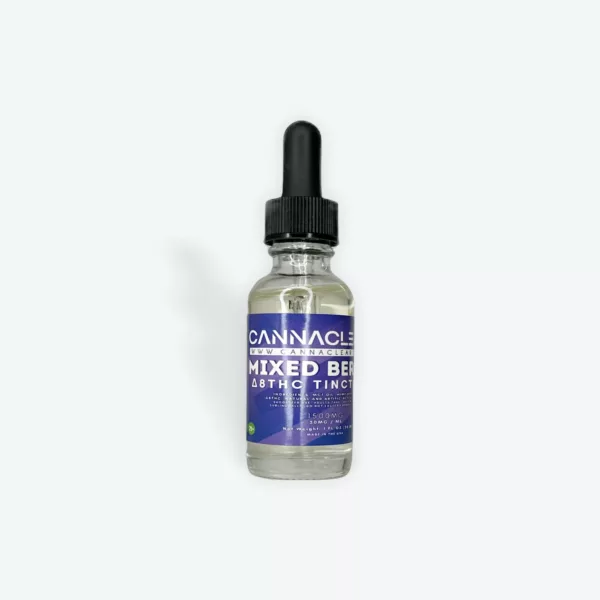 Mixed Berry Delta-8 THC Tincture 1500mg - CannaClear.com Mixed Berry Delta-8 THC Tincture 1500mg - CannaClear.com