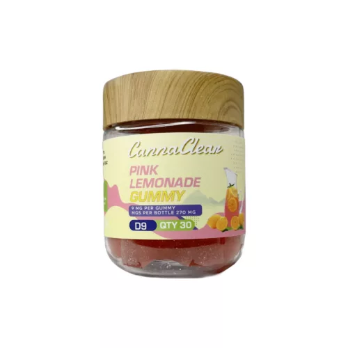 Delta-9 THC Gummies Pink Lemonade - CannaClear.com