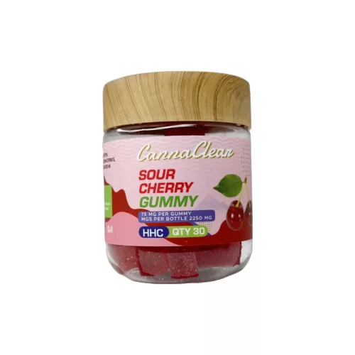 Sour Cherry HHC Gummies HHC Gummies 75MG - CannaClear.com