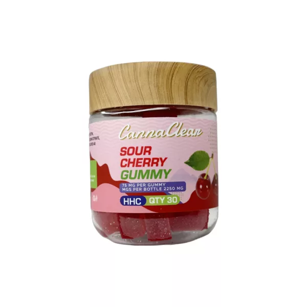 Sour Cherry HHC Gummies HHC Gummies 75MG - CannaClear.com