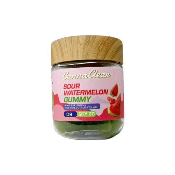 Sour Watermelon Delta-9 THC Gummies Delta-9 THC Gummies Sour Watermelon - CannaClear.com