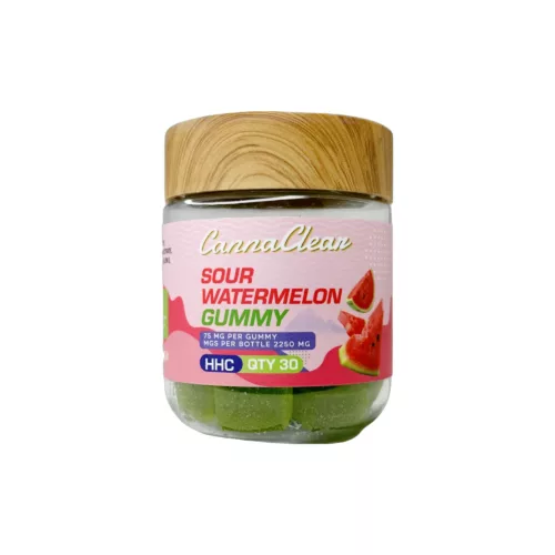 Sour Watermelon HHC Gummies HHC Gummies 75MG - CannaClear.com