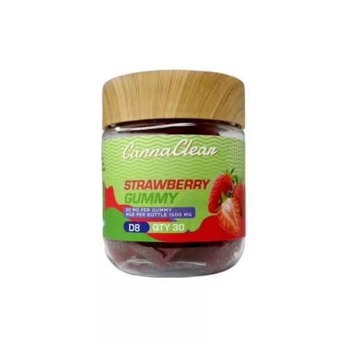 Strawberry Delta-8 THC Gummies Delta-8 THC Gummies Strawberry - CannaClear.com