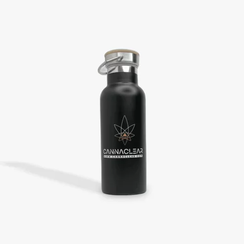 CannaClear 17oz Stainless Steel Water Bottle CannaClear.com | Shop Bulk Delta-8 THC, Bulk HHC and other hemp products online