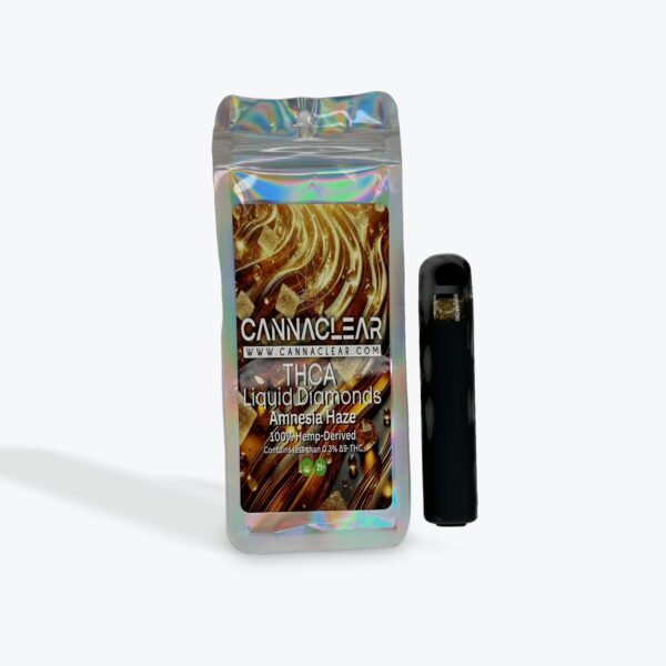Amnesia Haze THCa Liquid Diamonds 1G Disposable – CannaClear
