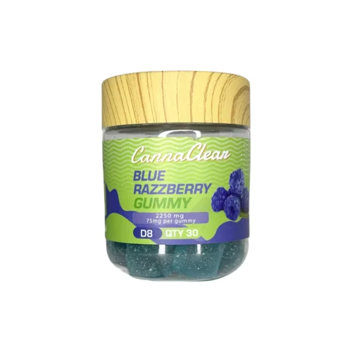 Blue Razzberry Delta-8 THC Gummies - Cannaclear Blue Razzberry Delta-8 THC Gummies - Cannaclear