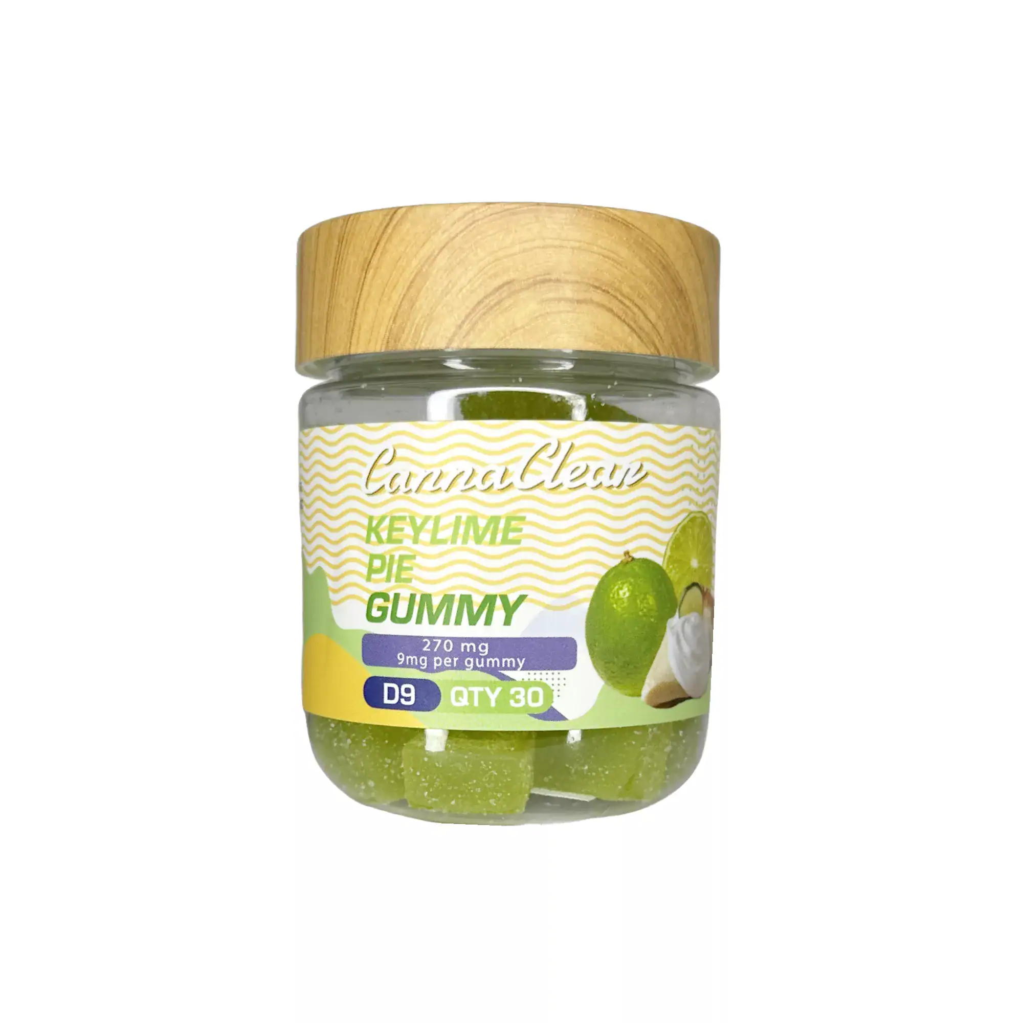 Keylime Pie Delta-9 THC Gummes - Cannaclear.com